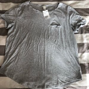 H&M Oversized Grey Tee